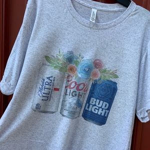 Beer drinking T-shirt